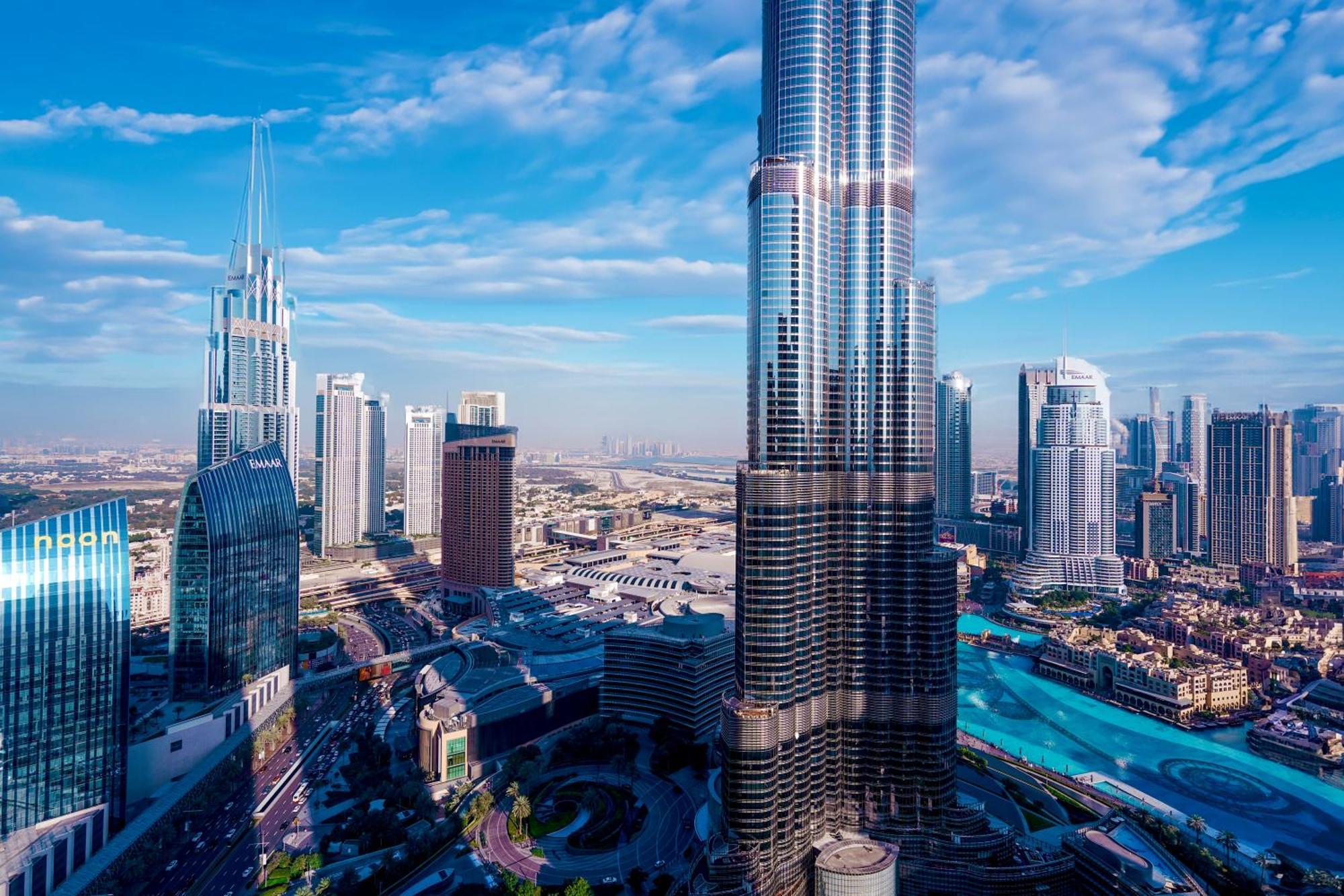 The Closest Building To Burj Khalifa With Fountain View In Address Opera Residence Dubai Eksteriør bilde