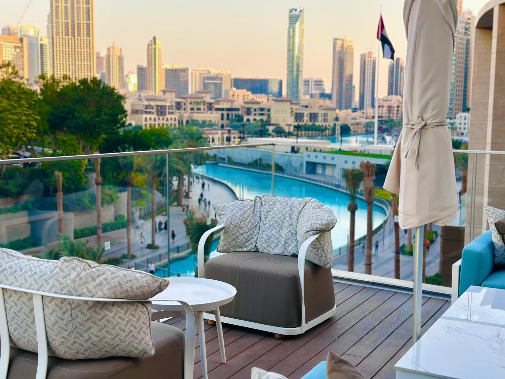 The Closest Building To Burj Khalifa With Fountain View In Address Opera Residence Dubai Eksteriør bilde
