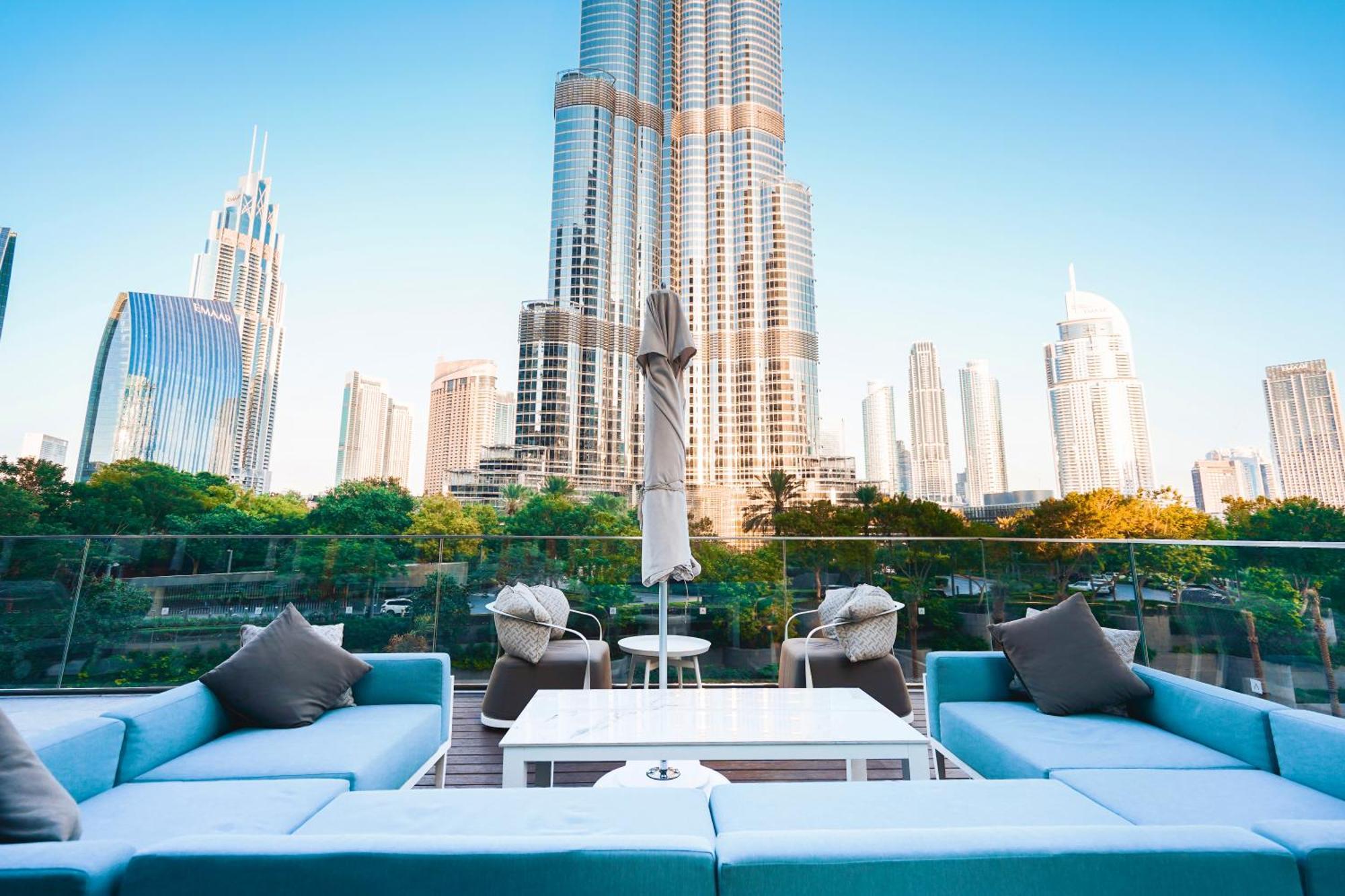 The Closest Building To Burj Khalifa With Fountain View In Address Opera Residence Dubai Eksteriør bilde