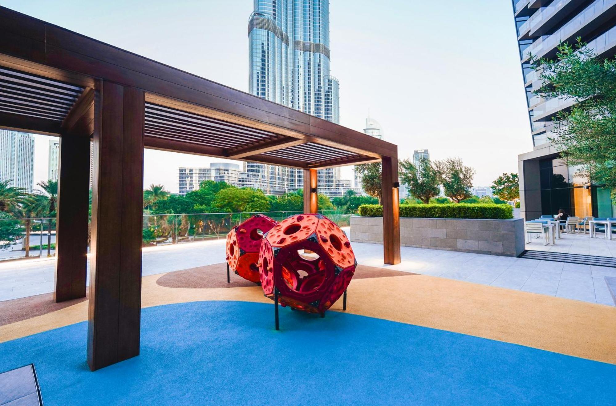 The Closest Building To Burj Khalifa With Fountain View In Address Opera Residence Dubai Eksteriør bilde